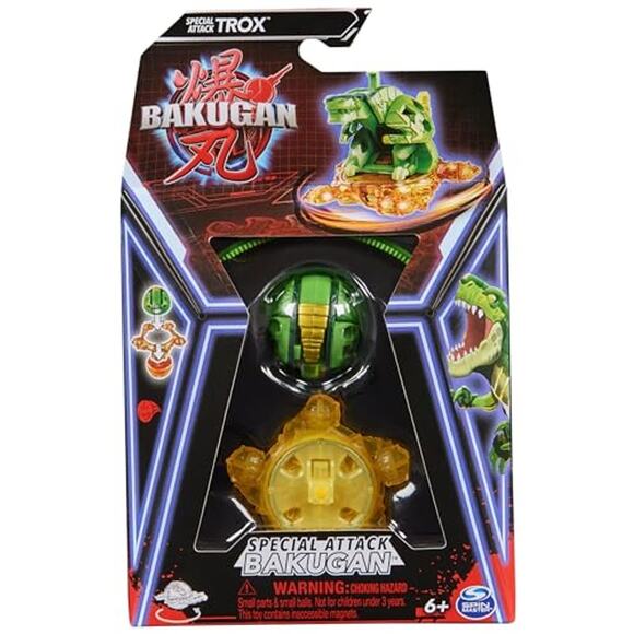 Bakugan, Special Attack Trox Customizable Action Figure and Trading Cards NWT - Picture 1 of 9